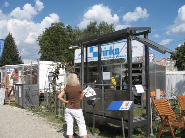 Unser Stand auf dem Barthelmarkt in Oberstimm 2007